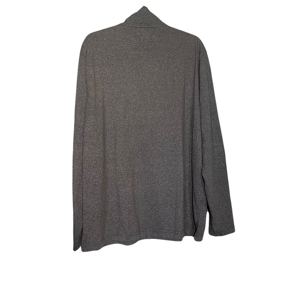 Chaps sport  men’s Gray Quarter-Zip Pullover size XXL good condition - Picture 3 of 5